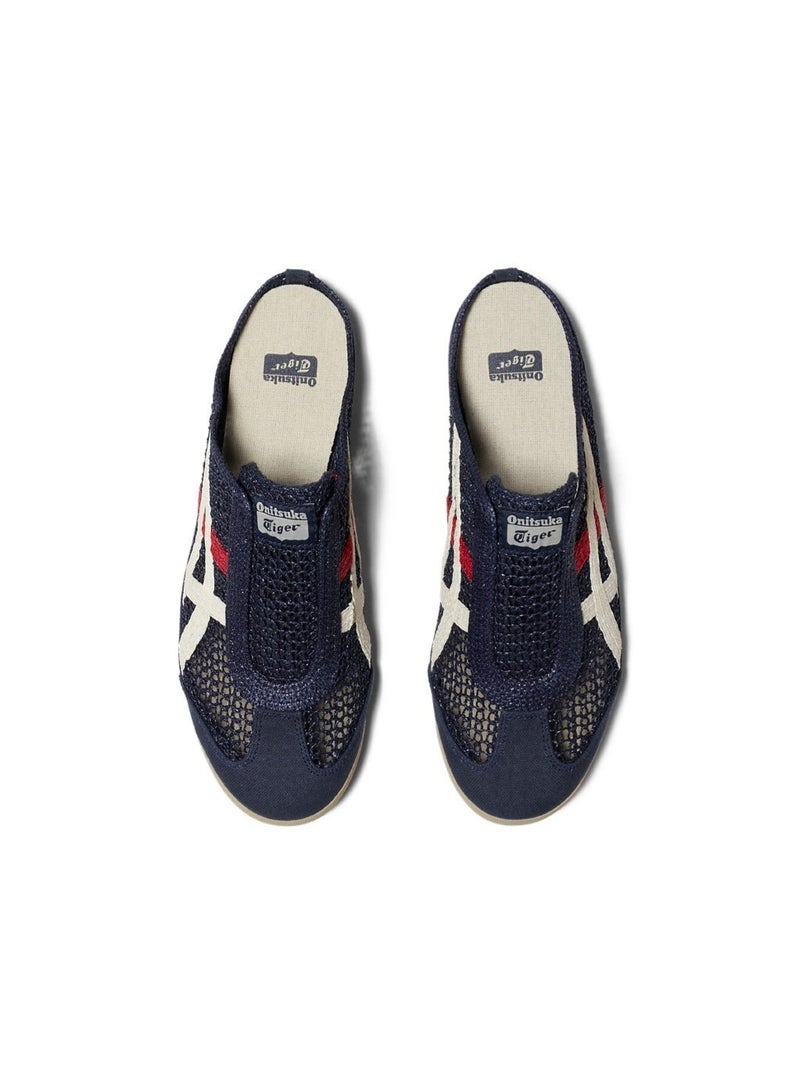 Onitsuka Tiger Mexico 66 Sabot Slip-On Shoes Iron Navy/Cream - Image 4