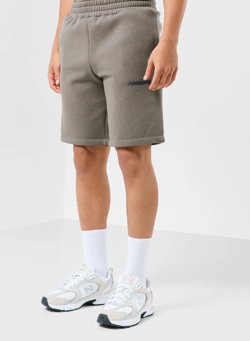 The Giving Movement Racer Printed Shorts