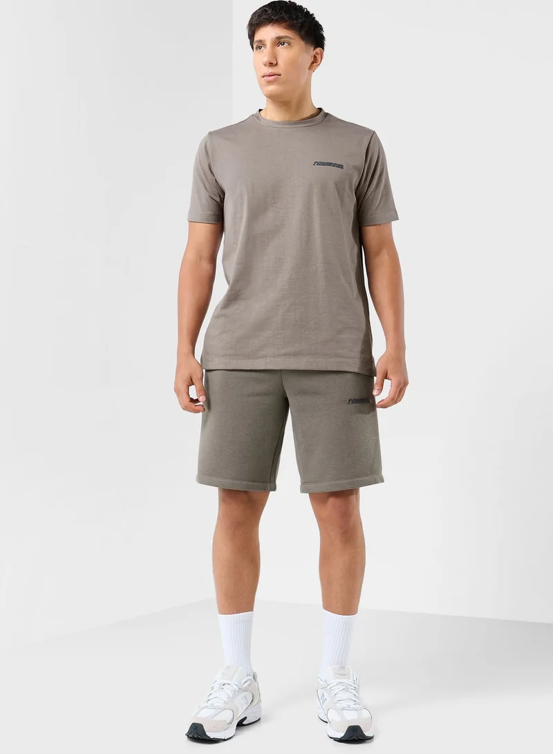 The Giving Movement Racer Printed Shorts