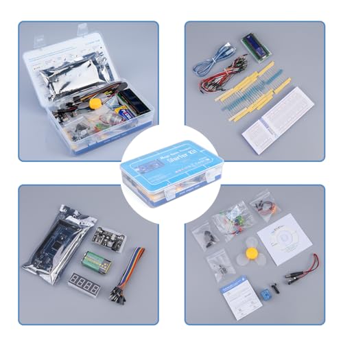 ELEGOO Mega R3 2560 Project Starter Kit Compatible with Arduino IDE MEGA - Including 16 Tutorials CD - Image 3