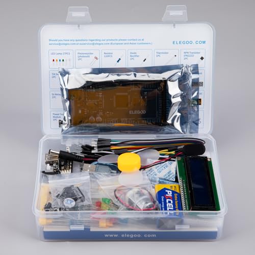 ELEGOO Mega R3 2560 Project Starter Kit Compatible with Arduino IDE MEGA - Including 16 Tutorials CD - Image 2