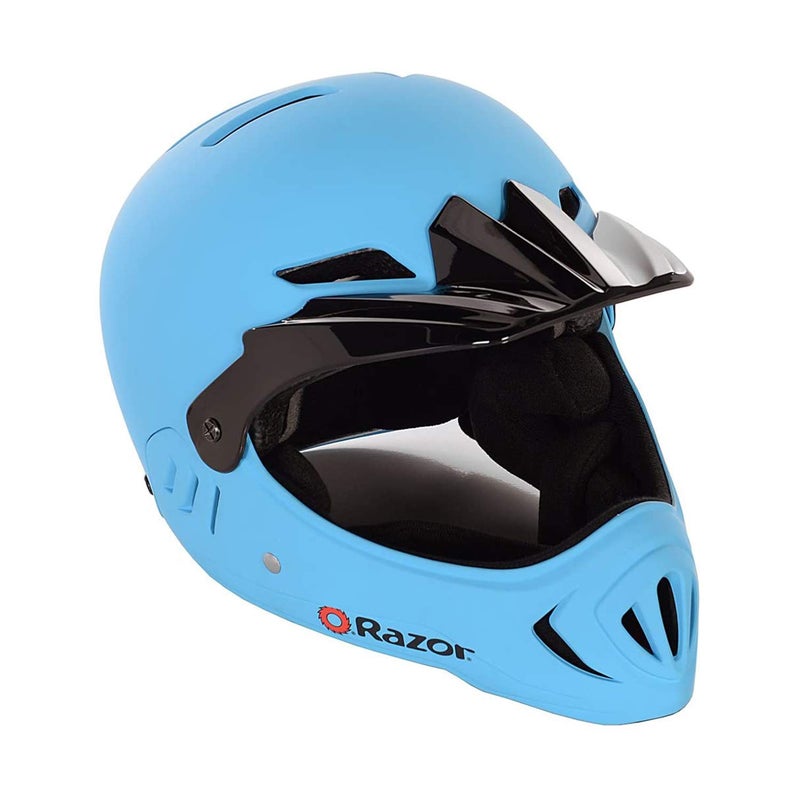 Razor Child Full Face Helmet Matte Blue - Image 3