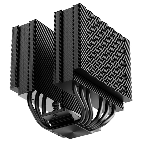 PCCOOLER CPS - RZ620 Black - 265W TDP - Dual Tower 6 * 6 Heat Pipe CPU Air Cooler with Adjustable PWM Three Mode Fans - Air Cooler for Intel LGA 115X/1200/1700 - AMD AM3/AM4 (RZ620-BKNWNX-GL) - Image 3