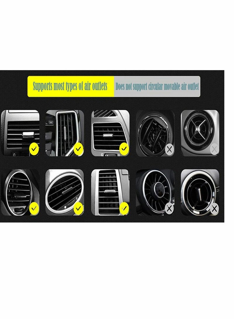 SYOSI Car Fragrance Diffuser Vent Clip Car Air Fresheners Car Purifier Remove The Smell Of Smoke Stylish Propeller Shape Car Decoration ( Red ) - Image 5