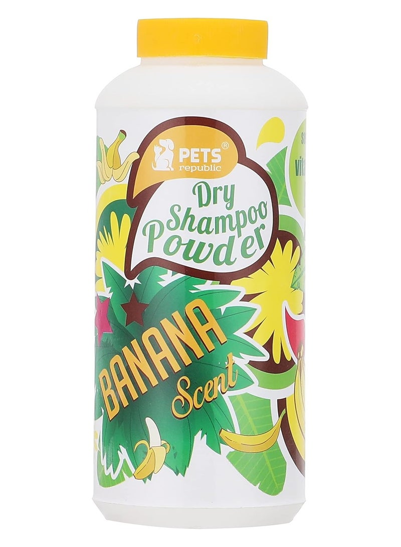 بيتس ريبابلك شامبو جاف بالموز من بيتس ريبابليك – ينعش وينظف فراء حيوانك الأليف على الفور 500 جم - Image 1