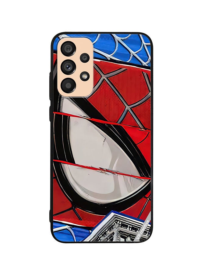 VR CREATIVE Protective Case Cover For Samsung Galaxy A73 5G Spiderman Design Multicolour - Image 1
