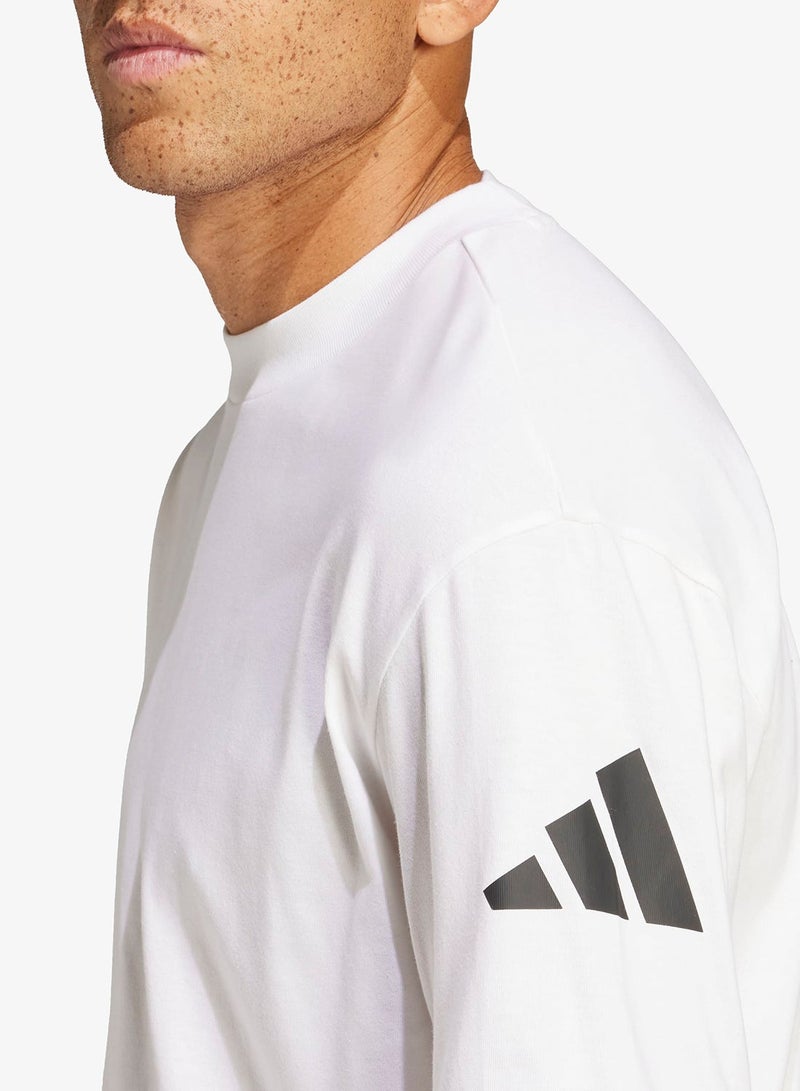 Adidas 3-Stripes Essential Logo T-Shirt - Image 4