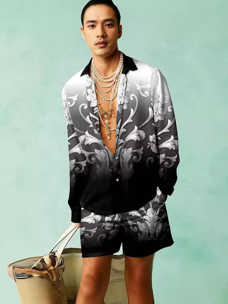 2024 Fashion 3D Digital Personalized Printed Shirt Suit Casual And Comfortable - Image 4