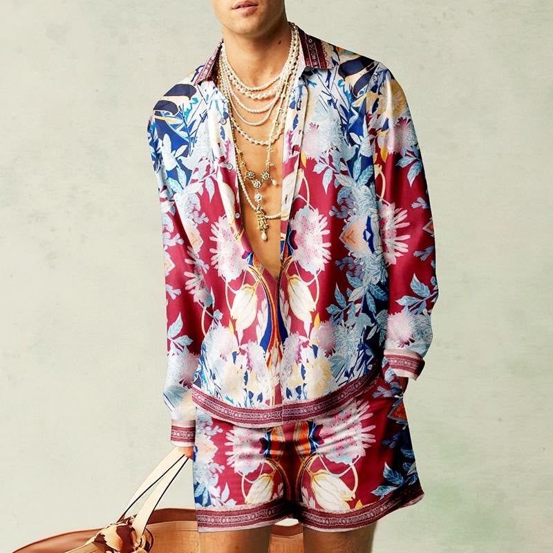 2024 Fashion 3D Digital Personalized Printed Shirt Suit Casual And Comfortable - Image 1