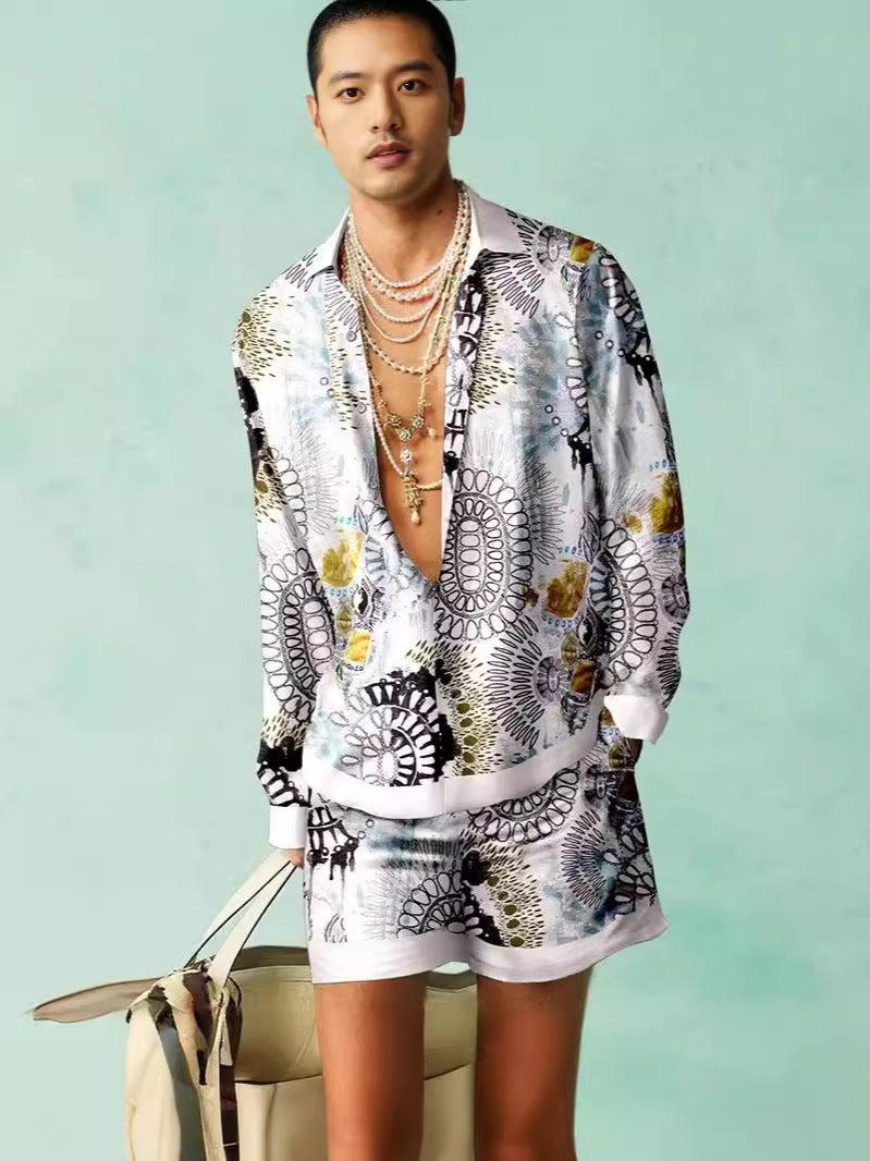 2024 Fashion 3D Digital Personalized Printed Shirt Suit Casual And Comfortable - Image 2