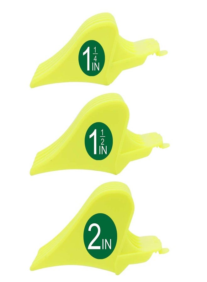 CR8GR8 Professional Hair Clipper Combs Guides, Hair Clipper Guards 1 & 1/4" 1 & 1/2" 2", Mega NO.16 NO.12 NO.10 fits for Most Wahl Clippers(Yellow) - Image 1