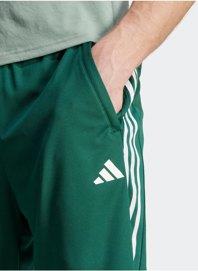 Adidas Essential Piqué 3 Stripe Training Shorts
