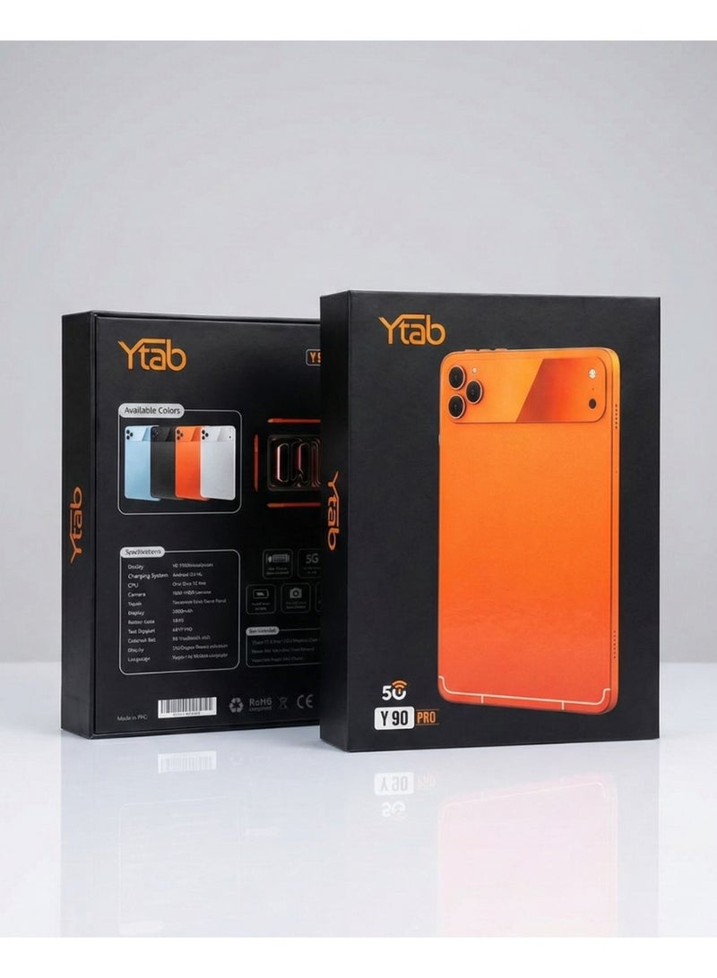 ي تاب جهاز لوحي للأطفال Y90PRO1 10.1 بوصة مع مجموعة ملحقات كاملة – لوحة مفاتيح، فأرة، قلم، حقيبة - Image 2