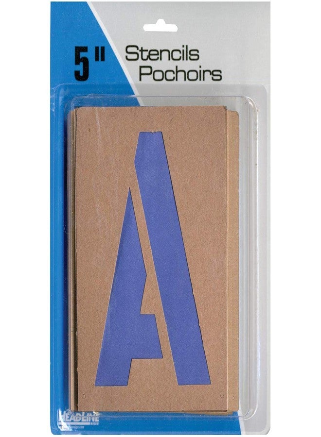 Headline Sign 5in. Stencil Kit, Caps/ Numbers - Image 2