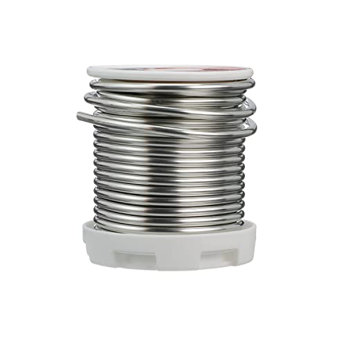 Oatey Safe-Flo 29025 Wire Solder, 1 Lb. Bulk, Solid, Silver Gray - Image 2