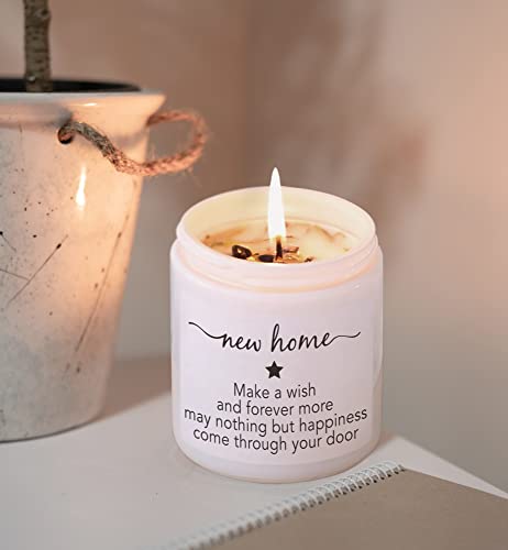 KORMMCO Housewarming Gift, New Home Candle Gift, New Home Gifts Idea for Women Friend, Moving in Gifts, Vanilla & Lavender Scented Candles - Image 5