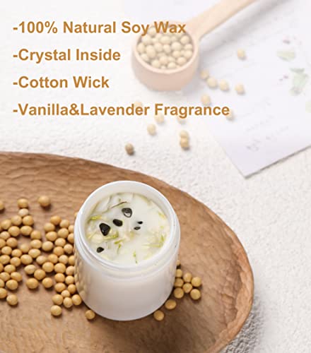 KORMMCO Housewarming Gift, New Home Candle Gift, New Home Gifts Idea for Women Friend, Moving in Gifts, Vanilla & Lavender Scented Candles - Image 4