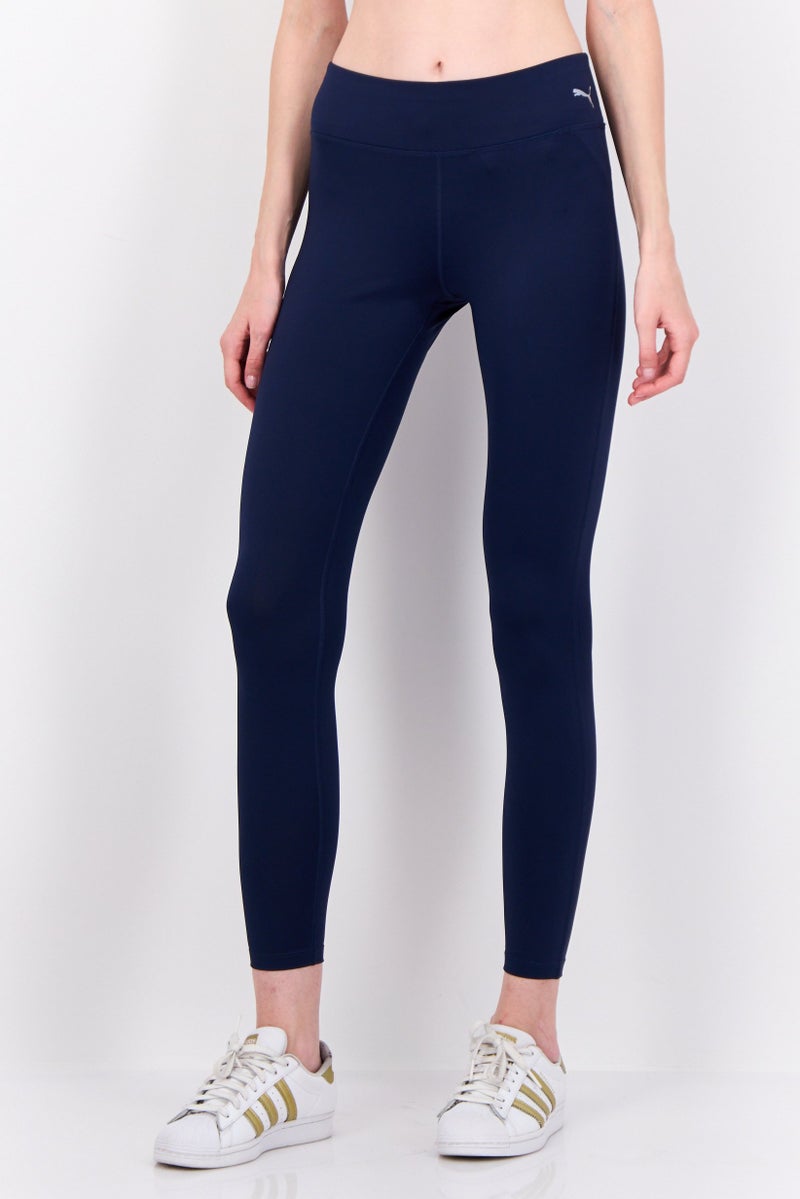 PUMA Women Sportswear Fit Training Leggings, Navy Blue - Image 1