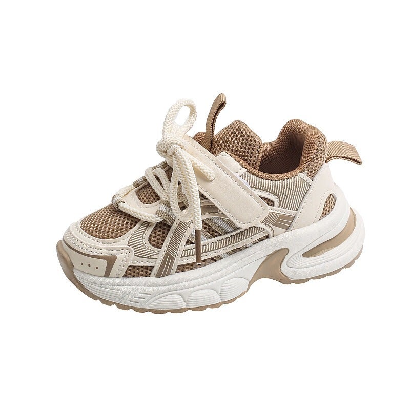 Mesh Sneakers Lightweight Flexible Sole Walking Shoes For Kids Indoor And Outdoor Activities - Image 1