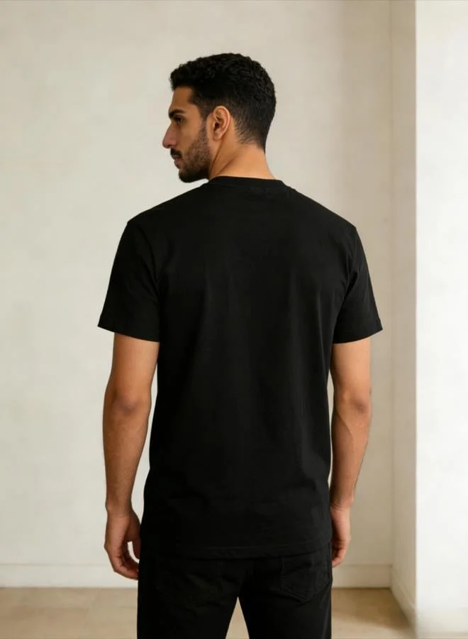 Take Two men's solid round neck short sleeve t-shirt
