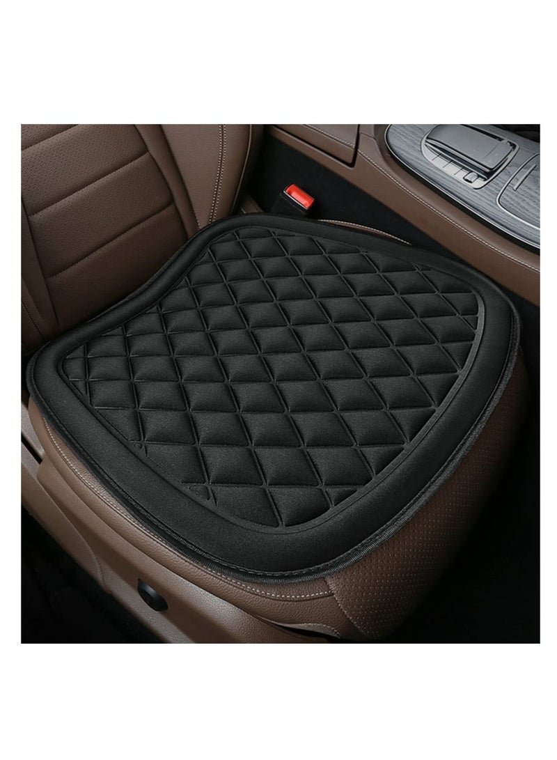 Cooling Breathable Car Seat, 3D Decompression Car Seat, Improve Driving View Car Seat, Suitable for Car, Truck, Office Chair (Black) - Image 1