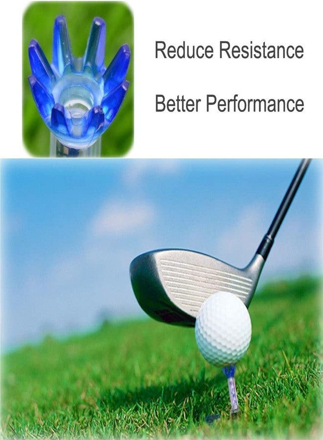 FoRapid 3"/80mm Reusable Earth-Friendly Golf Magnet Tee Flex Lift Support Performance Tee/Reduce Resistance/Farther Straighter Drives/8-Prong Durable Rubber Head/8.3" String x3 (Yellow) - Image 5