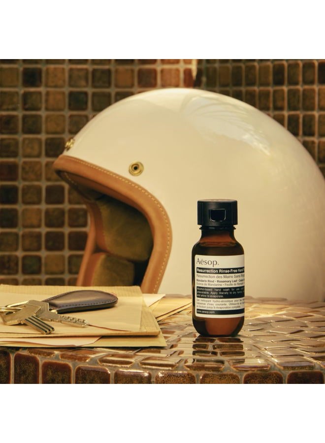 Aesop Resurrection Rinse-Free Hand Wash | Aromatic, Alcohol-Based Gel with Purifying and Hydrating Properties | Cleanses without Water | 1.7 oz - Image 4