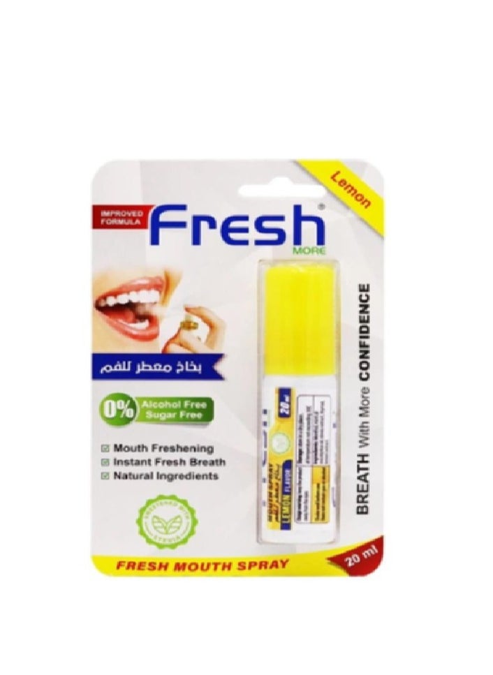 Fresh More - Lemon Mouth Spray - 20ml - Image 1