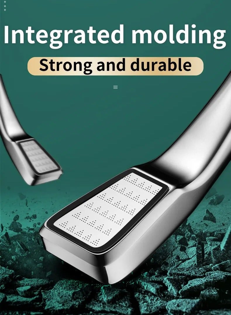 AROAQ Shower Head, High Pressure Handheld Shower Head, Bathroom Pressurized Water Saving 300 Holes Square Shower Head, Durable Hand Shower Nozzle For Bathroom - Image 3