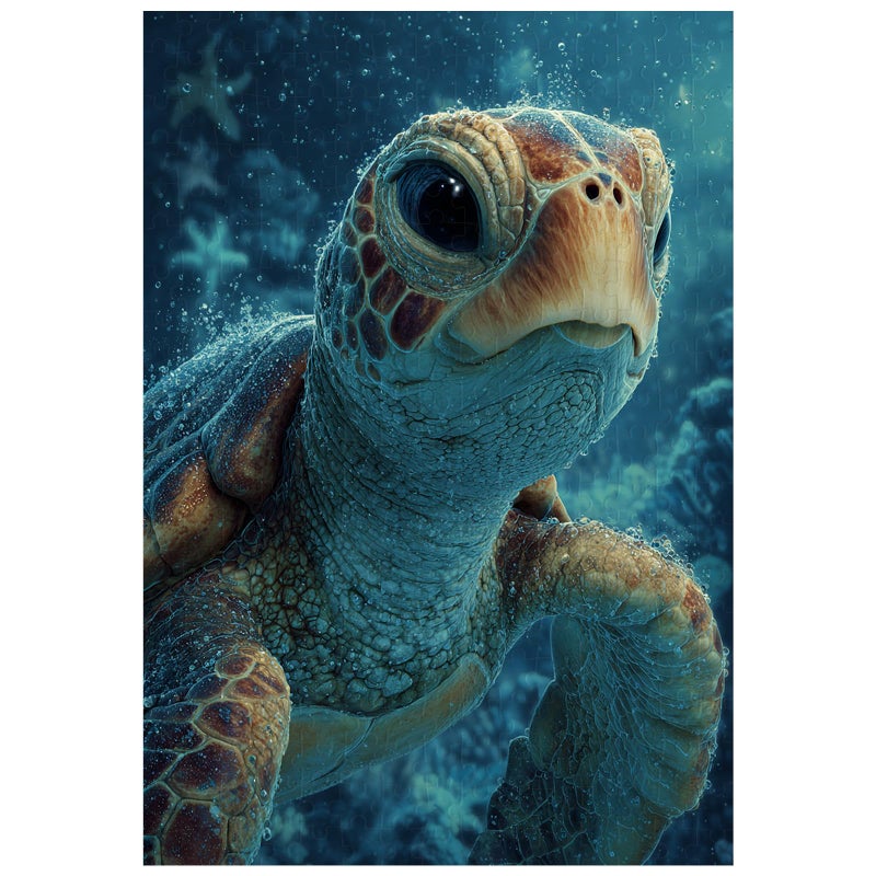 Ulord Great Jigsaw Puzzles for Adults 300 Pieces Sea Turtle Underwater Puzzles for Adults Toys Gift Family Decoration Kids Puzzle - Image 3