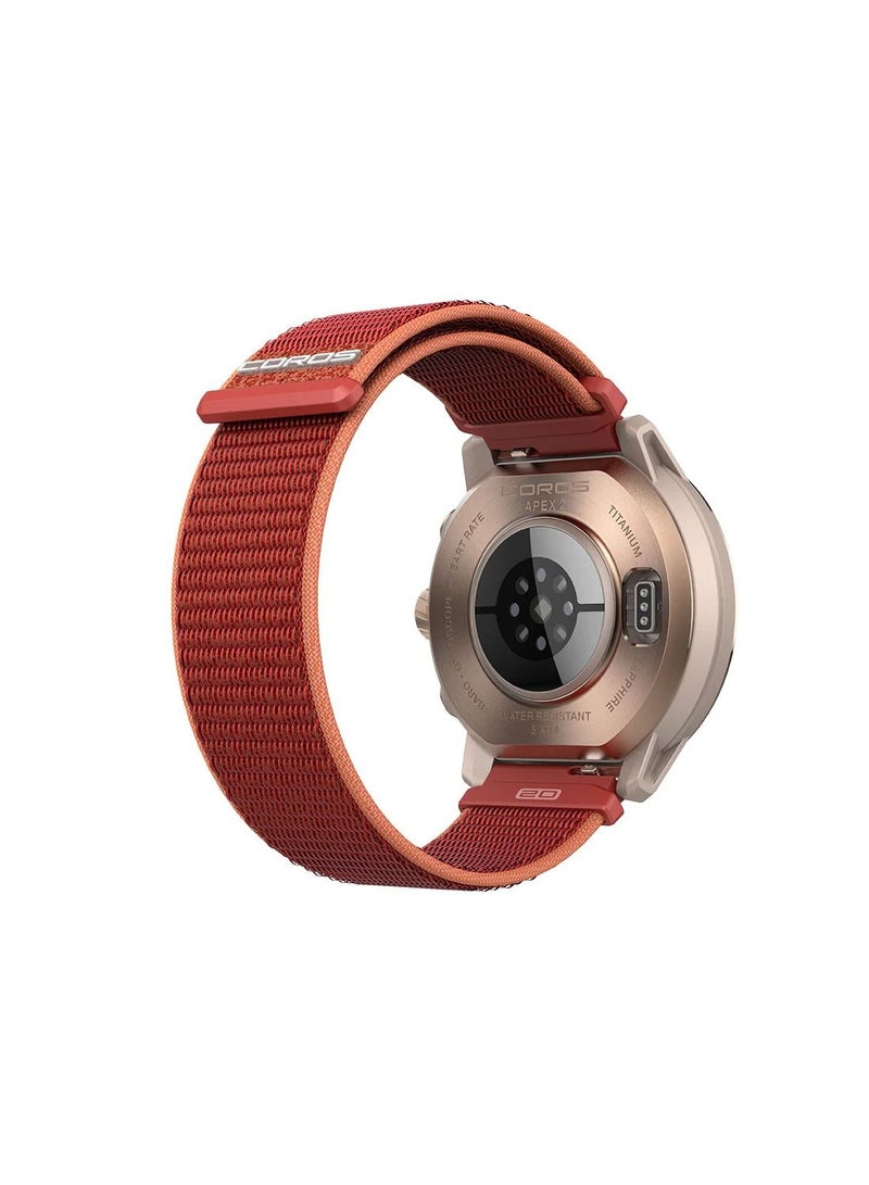 COROS APEX 2 GPS Outdoor Watch Coral