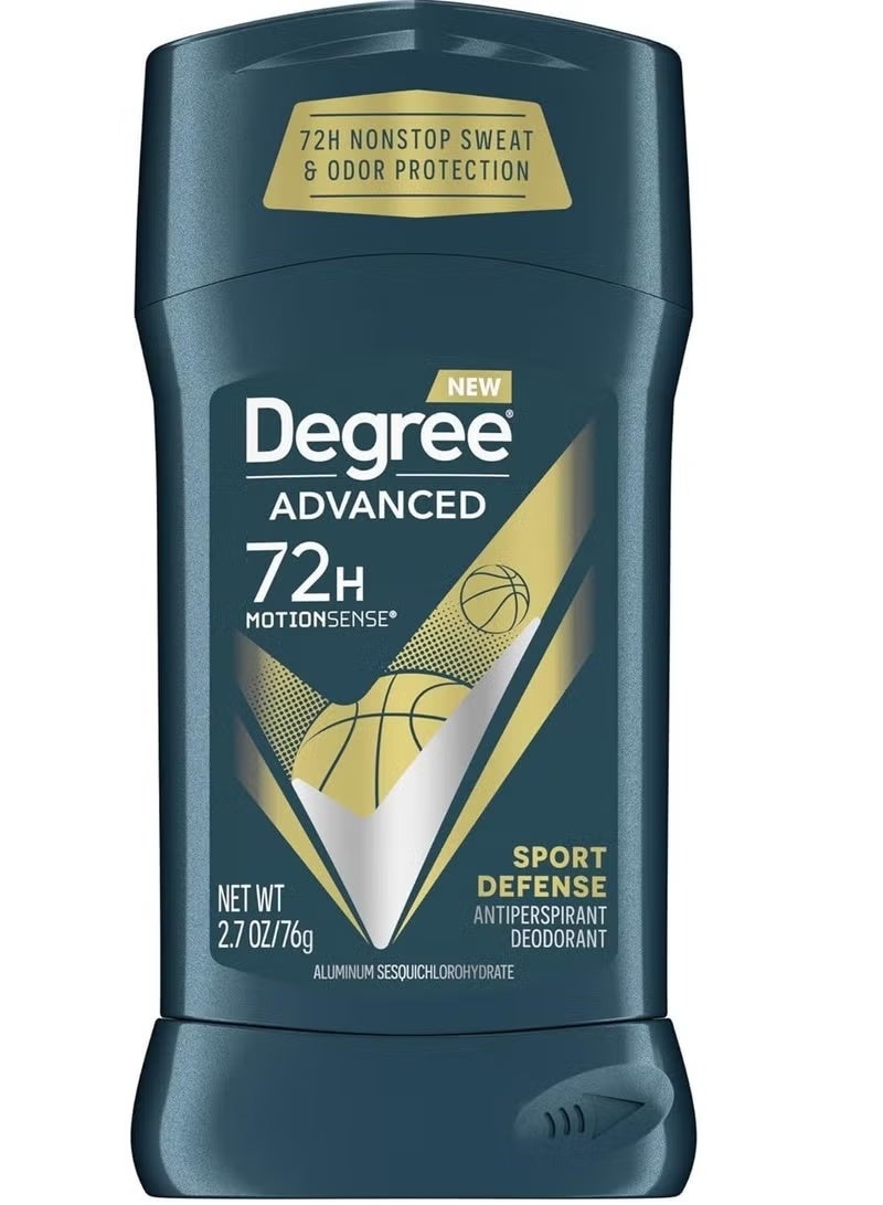 Degree Sport Defense Advanced Protection Antiperspirant Deodorant Stick 76 gm