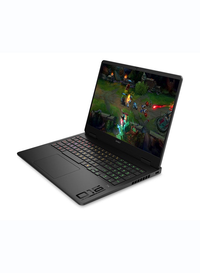 HP OMEN Gaming Laptop 16-am0035ne (Intel Core Ultra 7 255H / 24GB RAM / 512GB SSD / NVIDIA GeForce RTX 5050 8GB / 16" 2K Display),Black,CK7F5EA Shadow black, black chrome - Image 2