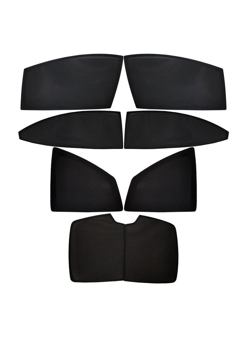 CAMRY - CAMRY 2007-2011 High Quality Car Sunshade All Side Sunshade UV and Heat Protection Front Back Sides Sun Shades - Image 1