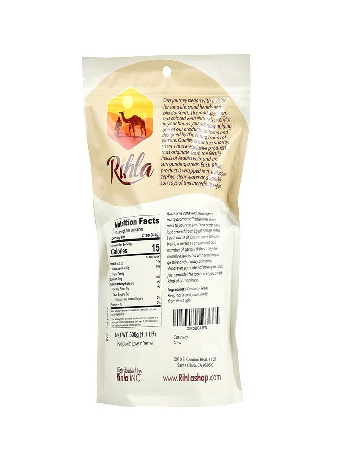 بذور الكراوية الممتازة (Carum Carvi) - منتجات ريلا الغذائية الفائقة - 1.1 رطل (500 غرام) - Image 3