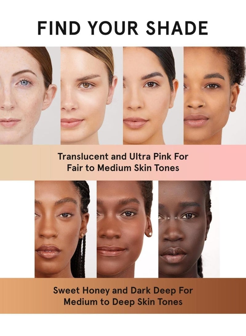 One size By Patrick Star Ultimate Blurring Setting Powder,  Ultra Peach - for Very Fair to Medium Skin Tones - Image 5