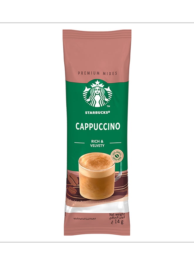 Starbucks خليط قهوة كابتشينو فاخرة سريعة التحضير 14 جرام - Image 1