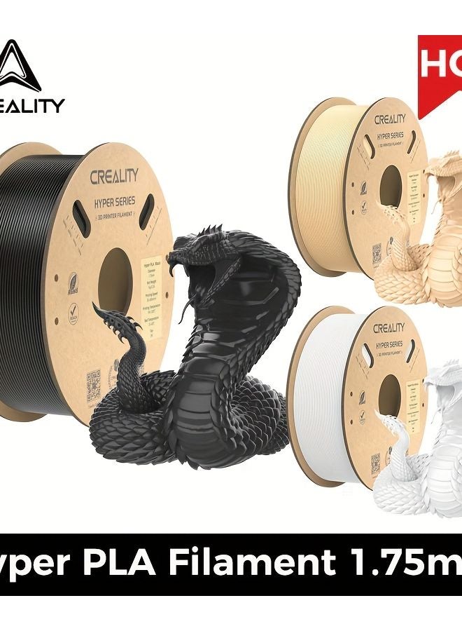 Creality Hyper PLA Filament 1 75mm High Speed 3D Printer Filament Red 1KG Spool - Image 2