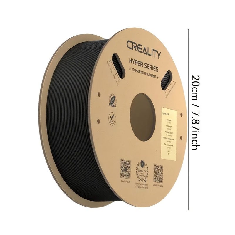 Creality Hyper PLA Filament 1 75mm High Speed 3D Printer Filament Red 1KG Spool - Image 3