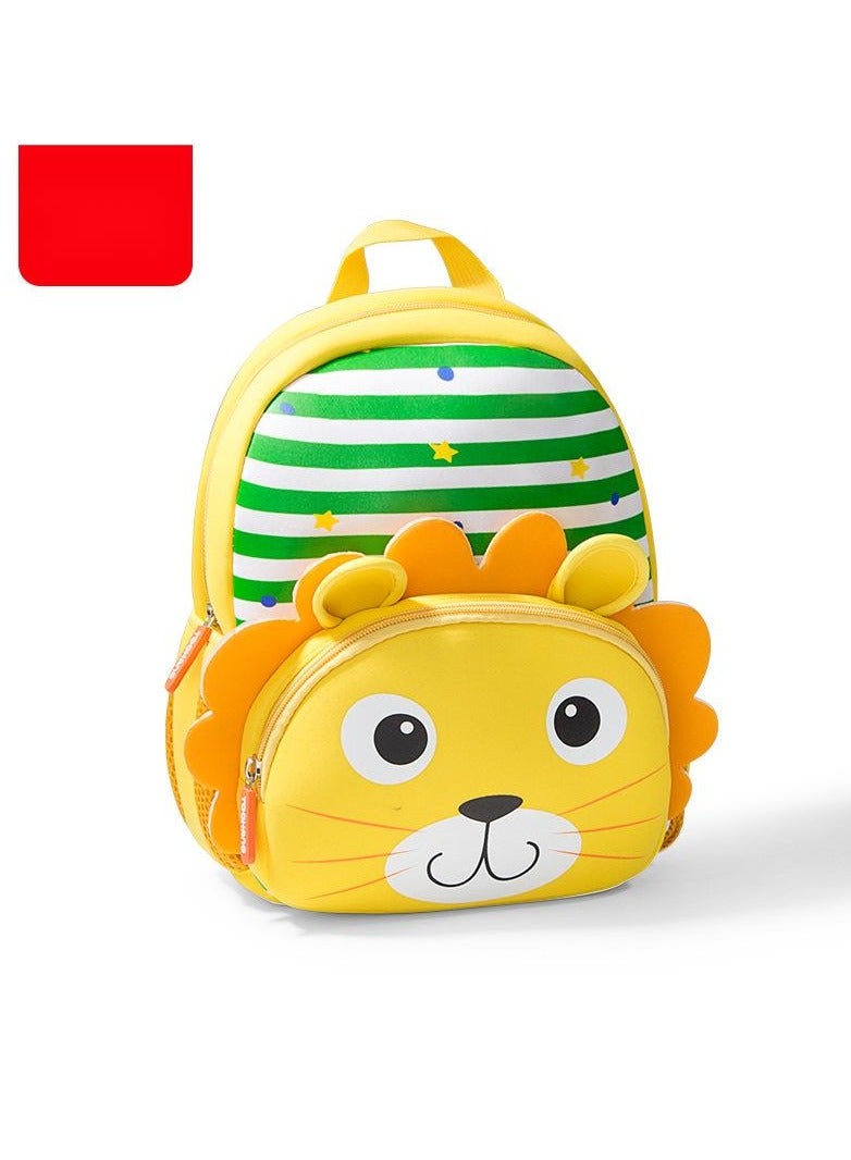 Toddler Backpack Waterproof Preschool Backpack 3D Cute Cartoon Neoprene Animal Mini Schoolbag for Kids for 2-5 Years Boys Girls - Image 1