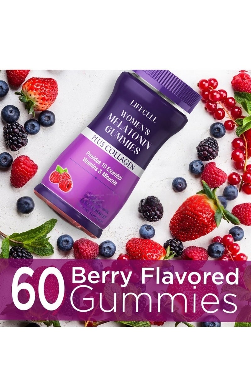 لايفسل فيتامينات الجمال الليلية للنساء لنوم أعمق وتجديد خلايا البشرة - Image 5