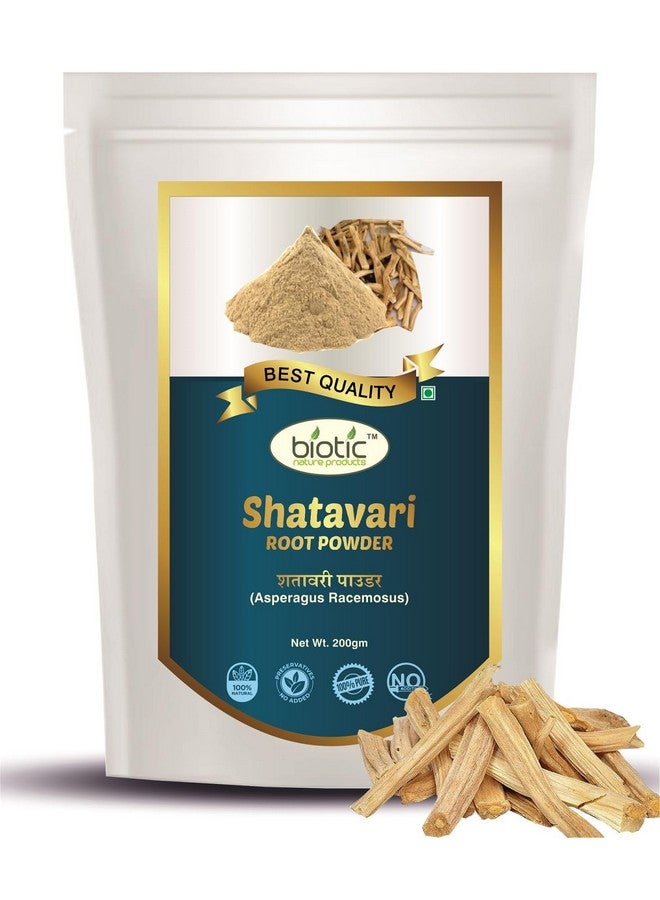 Biotic مسحوق شاتافاري الطبيعي - الهليون المتسلق - شاتافاري تشورنا - مسحوق ساتافاري - 200 جرام - Image 1