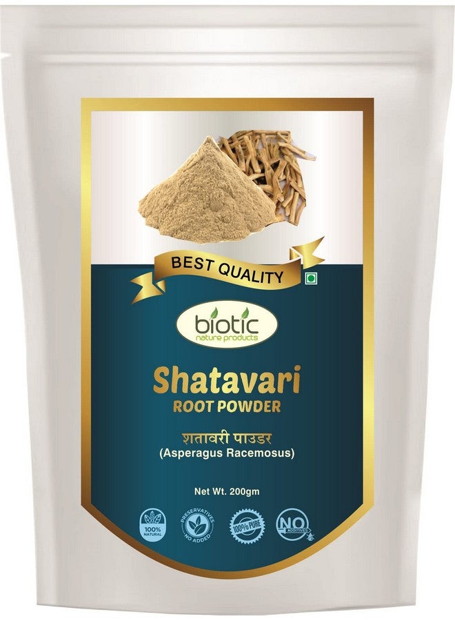 Biotic مسحوق شاتافاري الطبيعي - الهليون المتسلق - شاتافاري تشورنا - مسحوق ساتافاري - 200 جرام - Image 4