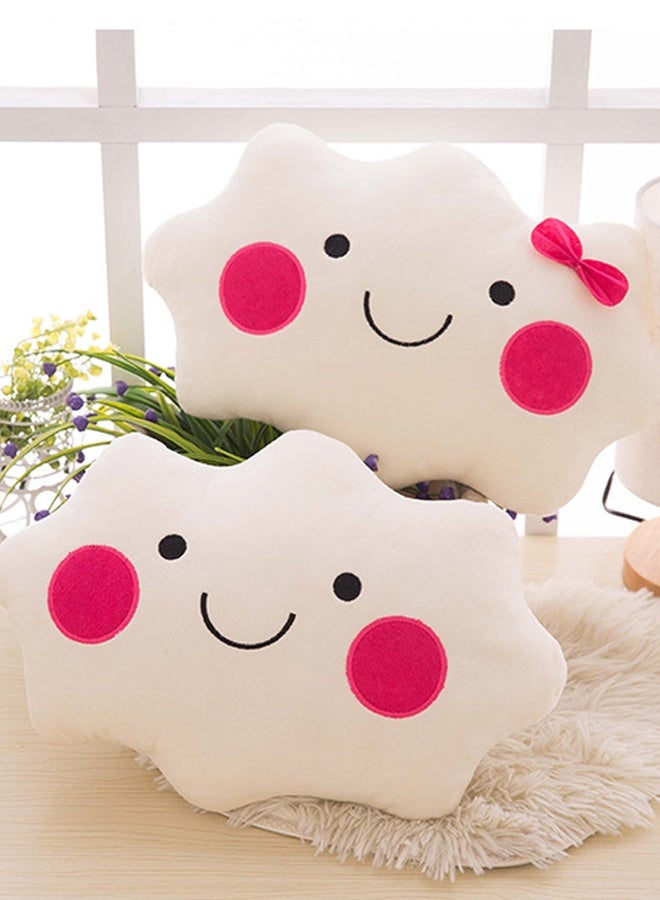 Cloud Shaped Plush Pillow, Cloud Shaped Plush Toys for Home Decoration, as Birthday Gifts for Children and Girls，35cm - Image 2