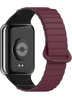 Dexmon Xiaomi Redmi Watch 4 Compatible Magnet Link Design Silicone Three Band Strap  - Image 1