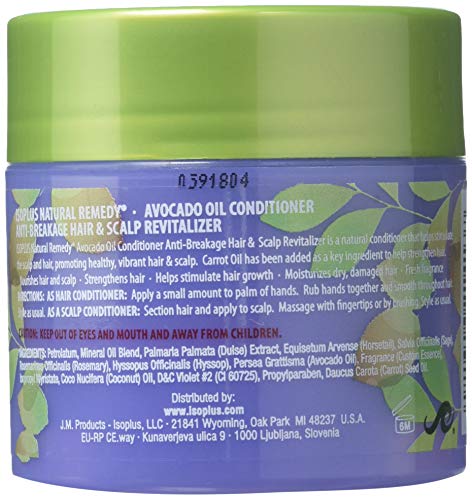 Isoplus Natural Remedy Avocado Oil Conditioner, 4 Ounce - Image 2