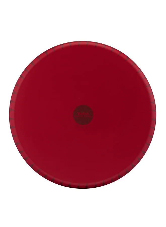 Tefal Les Specialistes 2Piece Set Kebbe Dishes 34/38 cm NonStick Coating Aluminum Heat Diffusion Easy Cleaning Red Bugatti Made in France J5716883