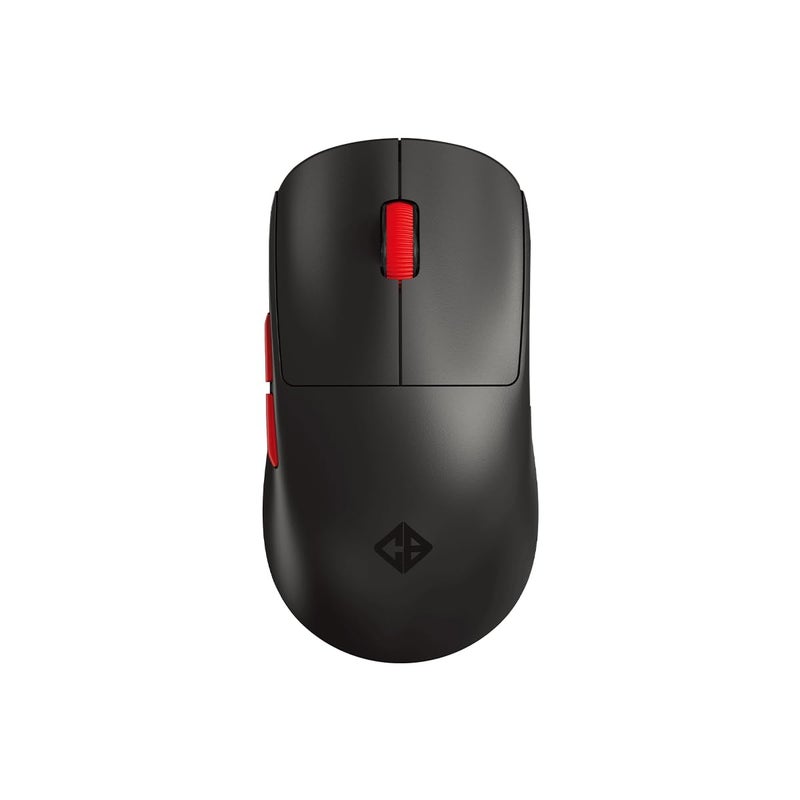 Cosmic Byte Hypernova Tri-Mode Gaming Mouse, Wireless/Bluetooth/Wired, Pixart 3395 Sensor, Dual Replaceable Battery, 8000Hz Polling, 55Gms, 100MN Switches, Paracord Cable, PTFE feet, Software (Black) - Image 1