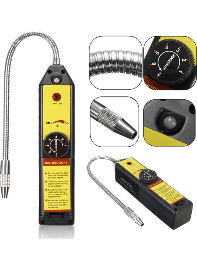 Generic Refrigerant Halogen Leak Detector for Home Portable Black/Yellow/Silver  - Image 5