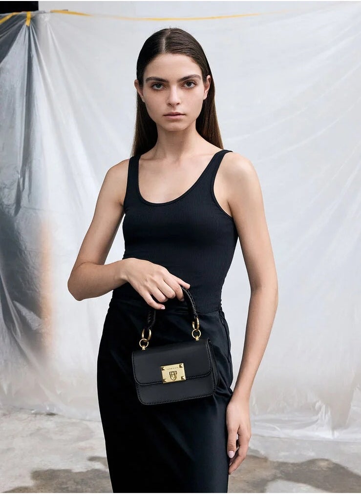 Charles & Keith Charles & Keith Compilation Tote Bag Crossbody Flap  - Image 5